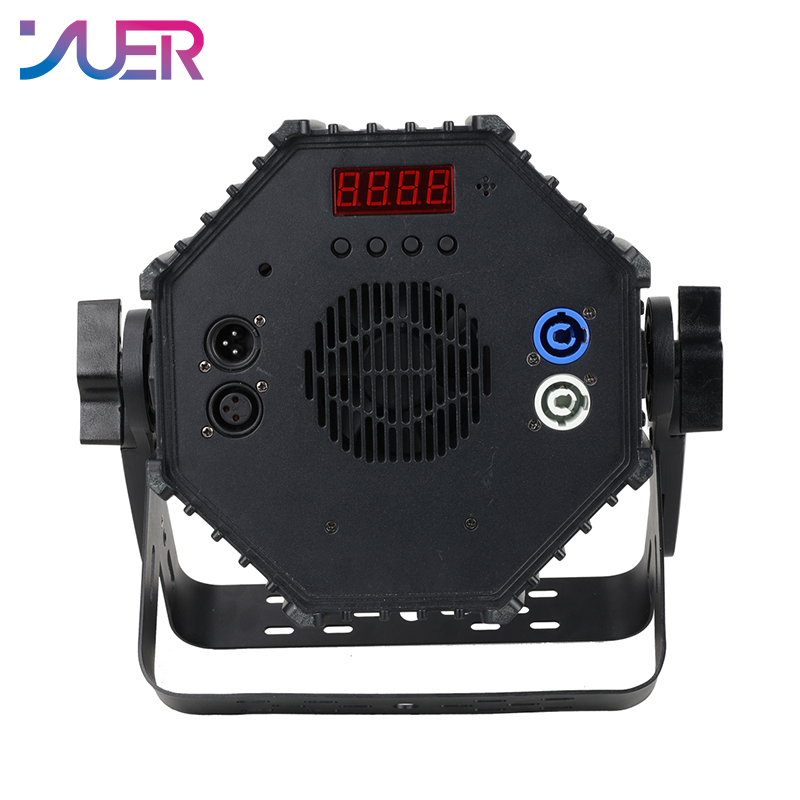 YUER 7x30W RGBW 4in1 Par Light Wash Effect DMX512 Sound Control For DJ Disco Party Bar Club Wedding Stage Effect Lighting