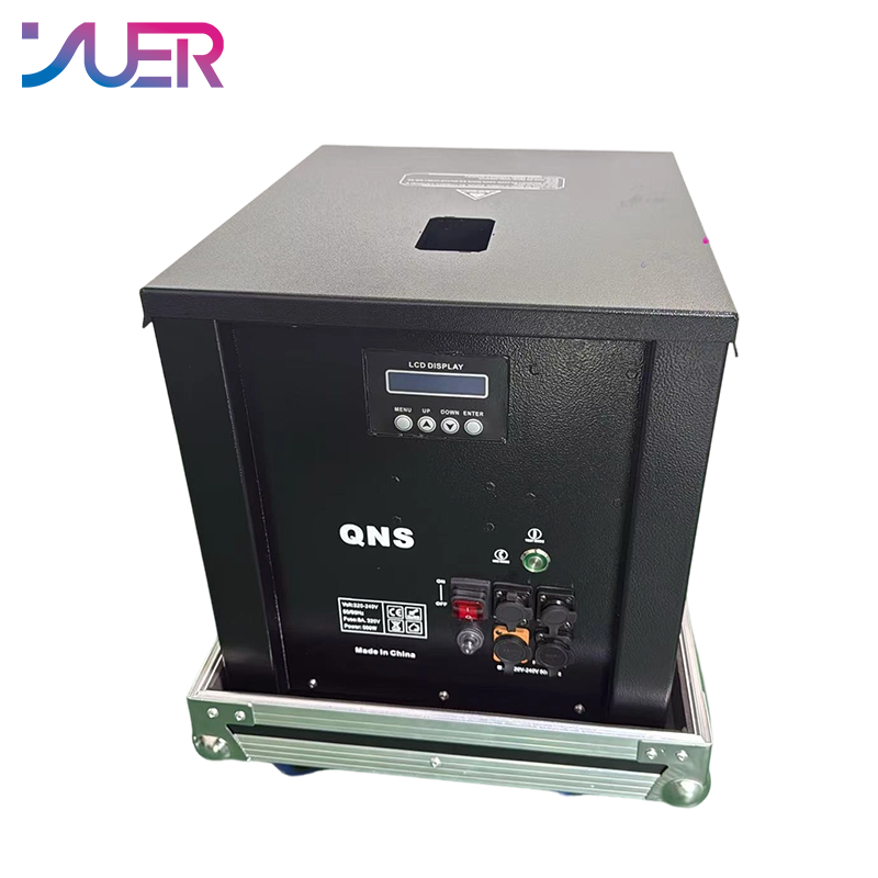 YUER Waterproof 500W Outerside Stage Flame Machine Spray Height 8 Meters DMX512 For DJ Disco Party Bar Club Wedding Stage Lighting