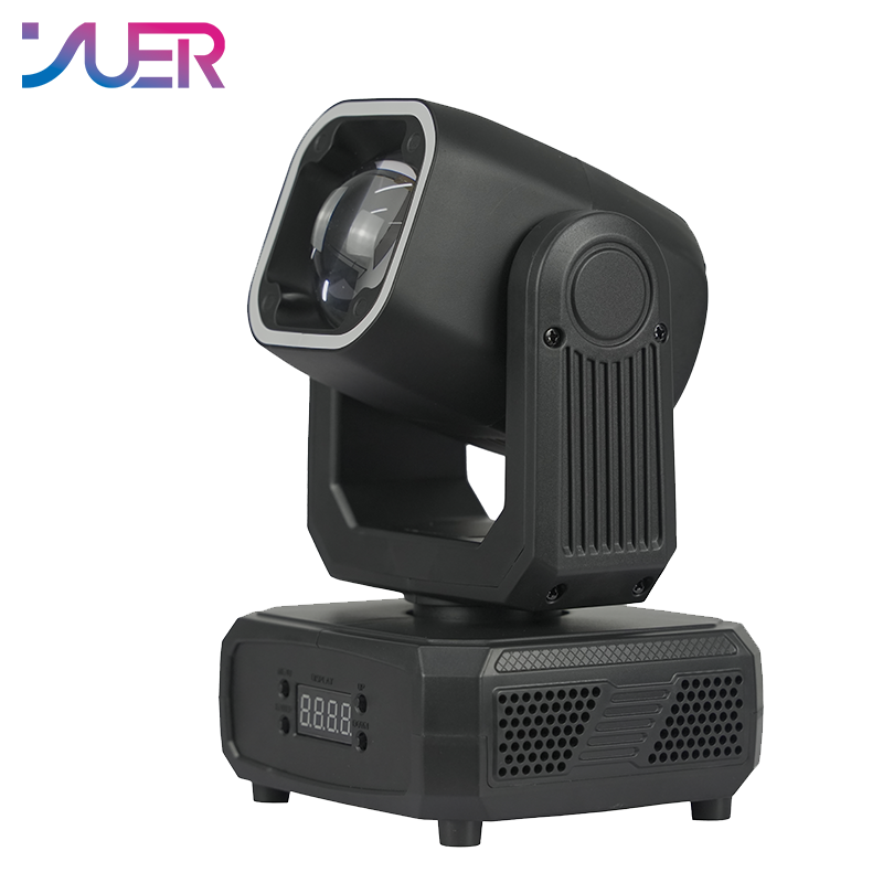 YUER 40W RGBW 4in1 Moving Head Light With Ring Beam Effect DMX512 Sound Control For DJ Disco Party Bar Club Wedding Stage Lighting