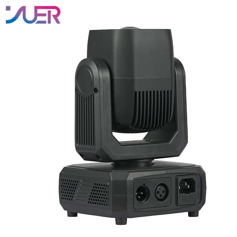 YUER 40W RGBW 4in1 Moving Head Light With Ring Beam Effect DMX512 Sound Control For DJ Disco Party Bar Club Wedding Stage Lighting