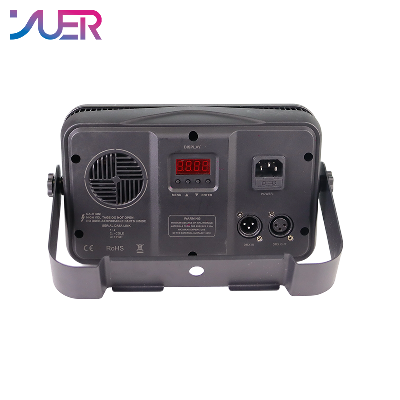 YUER 55+68 Segments RGB Strobe Light DMX512 Sound Control For DJ Disco Party Bar Club Wedding Stage Lighting