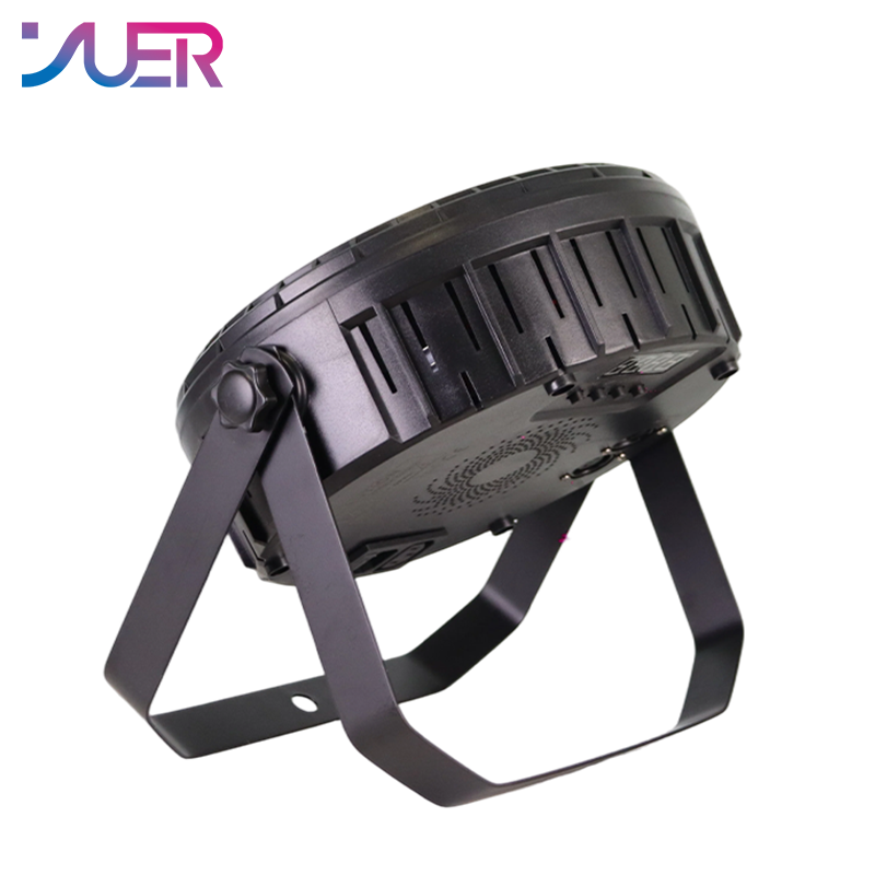 YUER 18x12W RGBW 4in1 Par Light With Ring Wash Effect DMX512 Sound Retro Control For DJ Disco Party Bar Club Wedding Stage Lighting