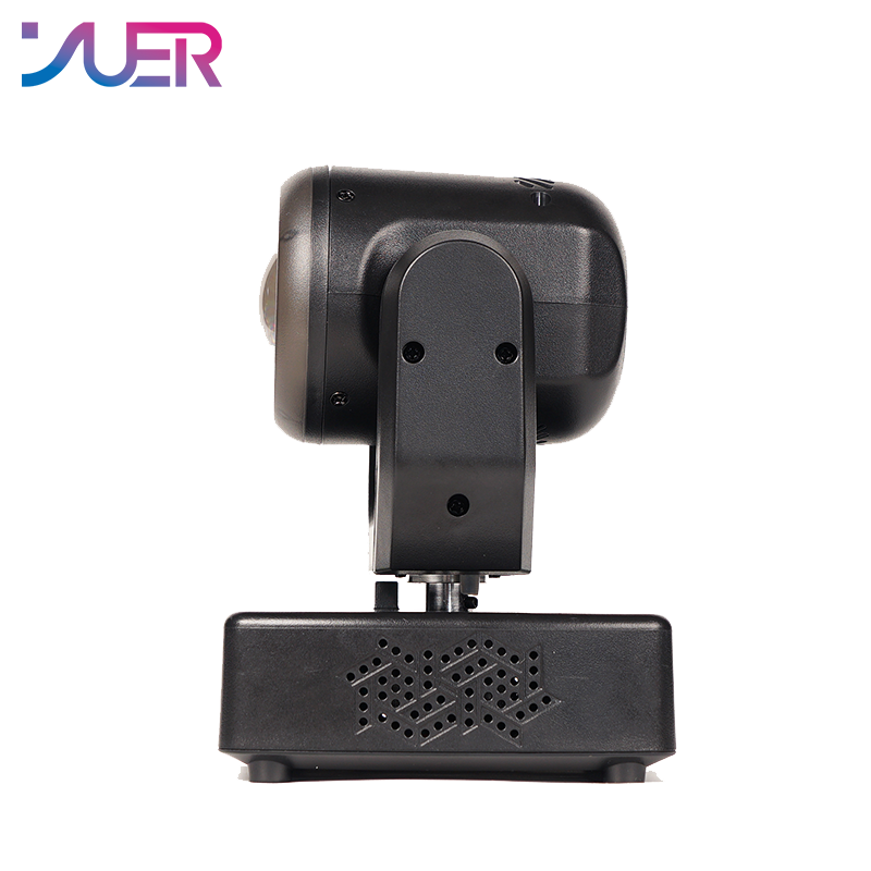 YUER MINI 15W RGBW 4in1 Beam Moving Head Light With Ring DMX512 Remote Control For DJ Disco Wedding Event Party Bar Club Stage Show