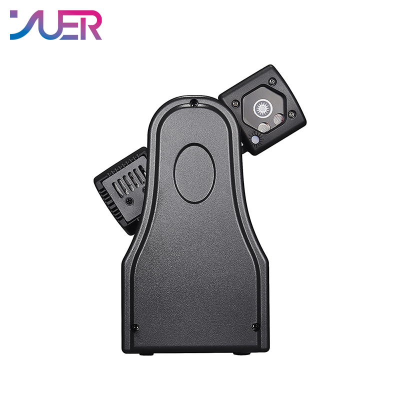 YUER 2x5W Warm White Strobe +3 Red 2 Green 1 Blue Laser Moving Head Light With Strobe Laser Effect DMX512 For DJ Disco Wedding Event Party Bar Club