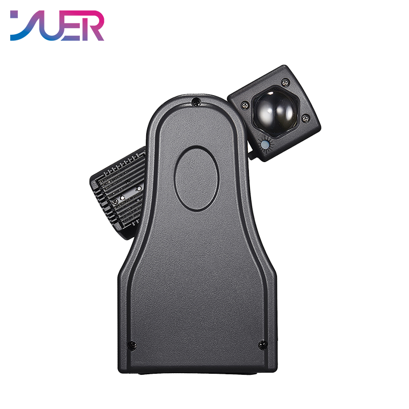 YUER 2x5W Warm White Strobe +1 Red 1 Green Laser Beam Moving Head Light With Strobe Beam Effect DMX512 Remote Control For DJ Disco Wedding Event Party Bar Club