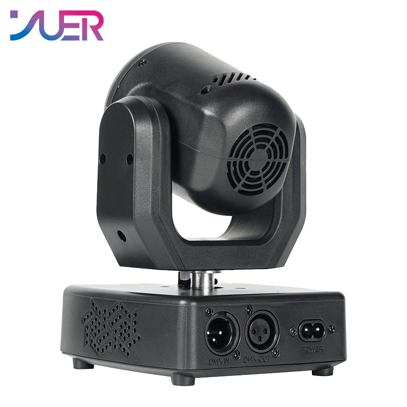 YUER 6x8W RGBW 4in1 Moving Head Light With Ring Wash Effect DMX512 Remote Control For DJ Disco Wedding Event Party Bar Club