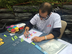 彩色書法 Rainbow Calligraphy,飛昇嘉年華 FLYUP CARNIVAL