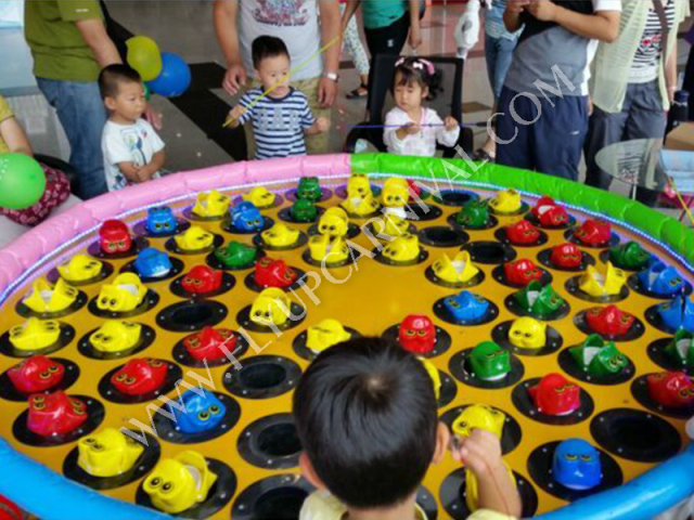 大型釣青蛙 Frog Game,飛昇嘉年華 FLYUP CARNIVAL