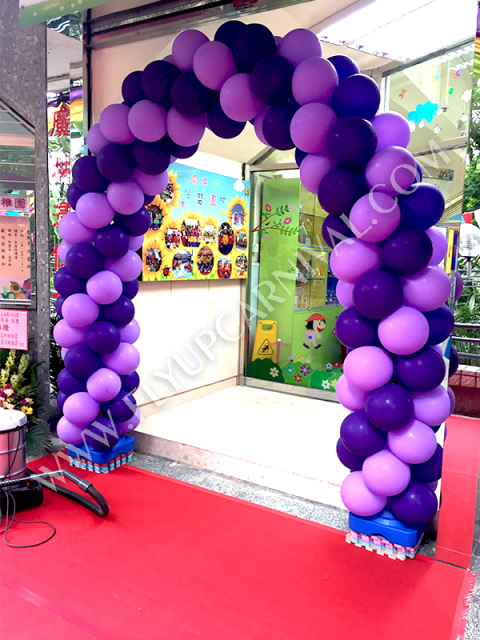 氣球拱門佈置 Balloon Arch,飛昇嘉年華 FLYUP CARNIVAL