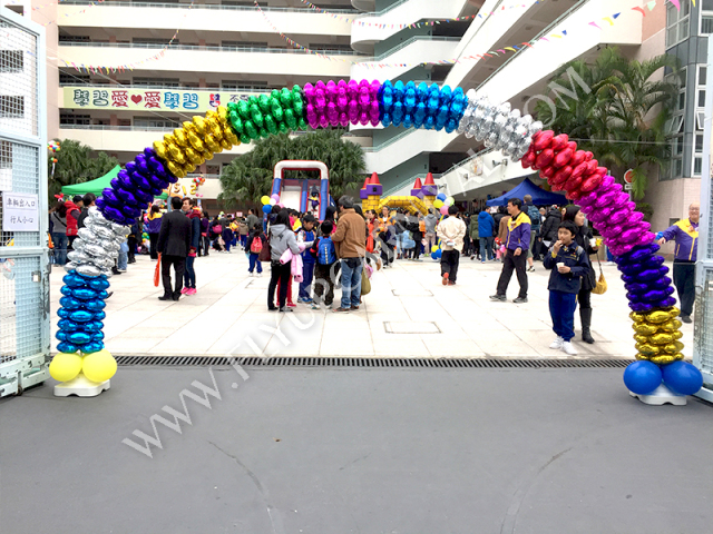 氣球拱門佈置 Balloon Arch,飛昇嘉年華 FLYUP CARNIVAL