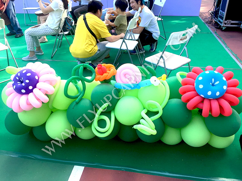 氣球拱門佈置 Balloon Arch,飛昇嘉年華 FLYUP CARNIVAL