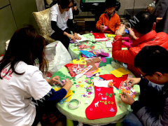 聖誕襪 Christmas socks D.I.Y,飛昇嘉年華 FLYUP CARNIVAL