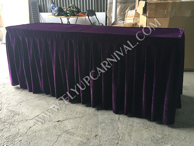 紫檯布連長桌 Long Table with Dress,飛昇嘉年華 FLYUP CARNIVAL