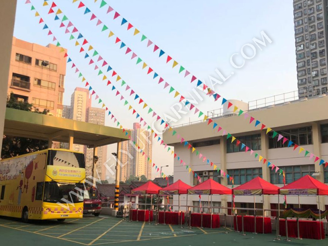 彩旗佈置 Flag Pennants,飛昇嘉年華 FLYUP CARNIVAL