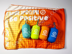 運動毛巾連矽膠套,飛昇嘉年華 FLYUP CARNIVAL