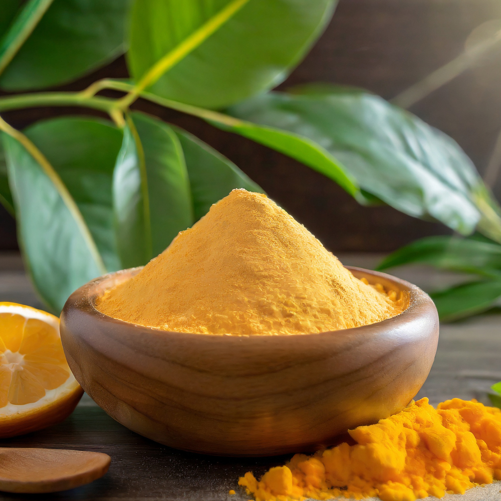 Orange fruit powder