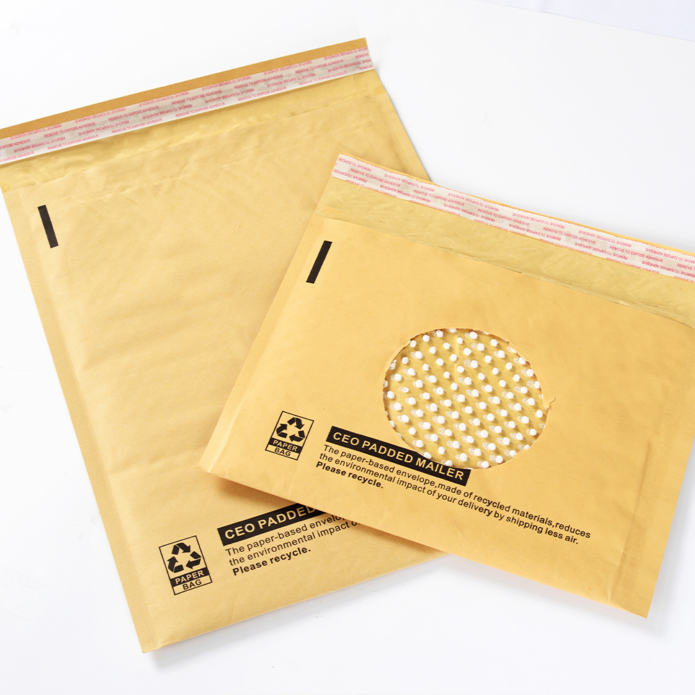 kraft foam padded mailer