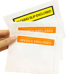 Packing List Envelopes with resealable strip