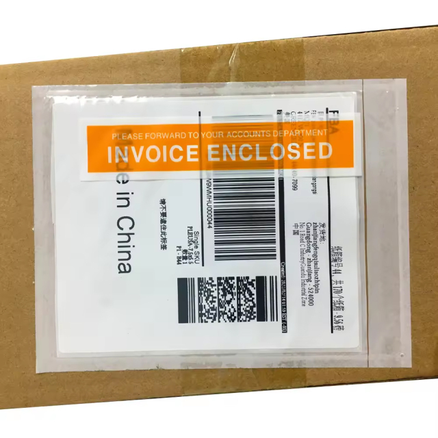 Packing List Envelopes with resealable strip