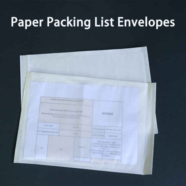 100% Recyclable Paper Self-adhesive Envelopes