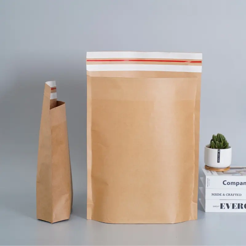Gusset bottom Kraft  Mailer