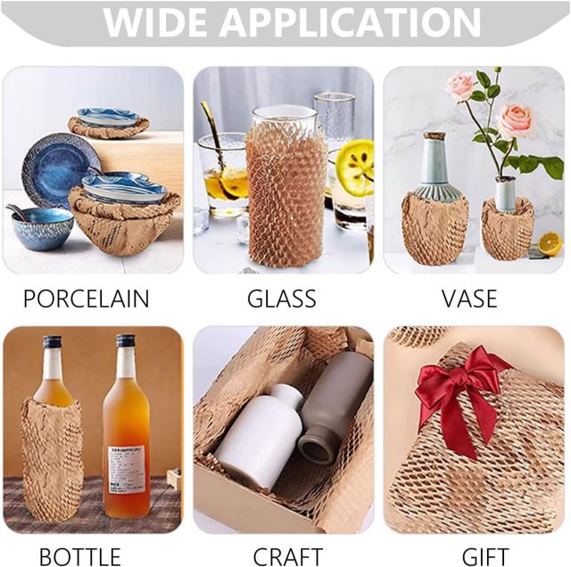 Honeycomb paper roll