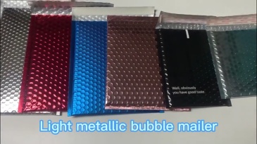 Silver Bubble Mailers