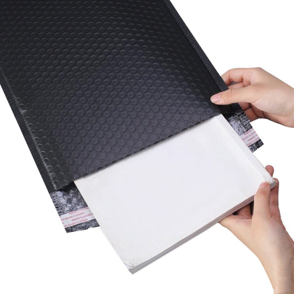 Black Poly Bubble Mailer