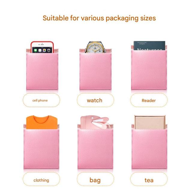 Pink Poly Bubble Mailer