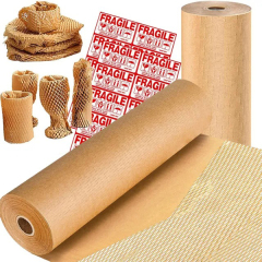 Honeycomb paper roll
