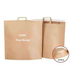 Kraft Paper Mailers with Handles