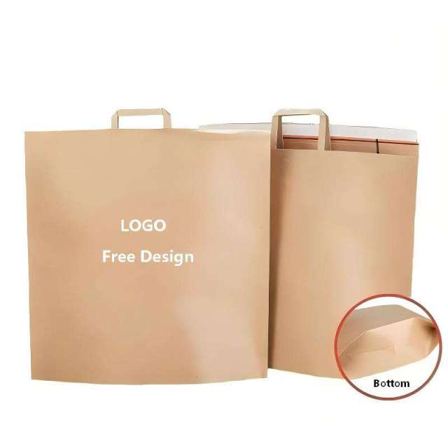 Kraft Paper Mailers with Handles