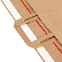 Kraft Paper Mailers with Handles