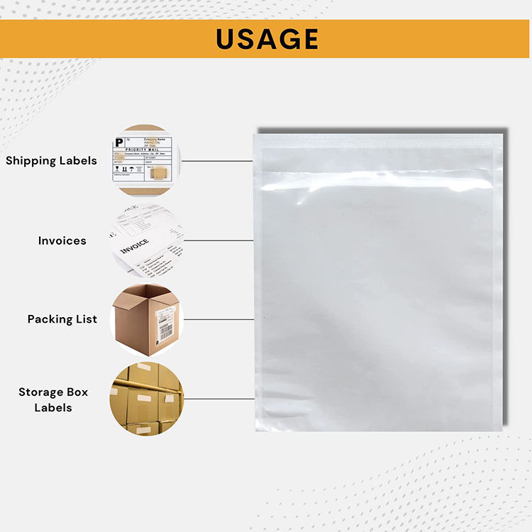 Standard Packing List Envelopes