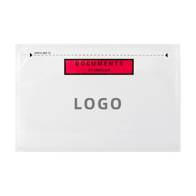 Packing List Envelopes with resealable strip