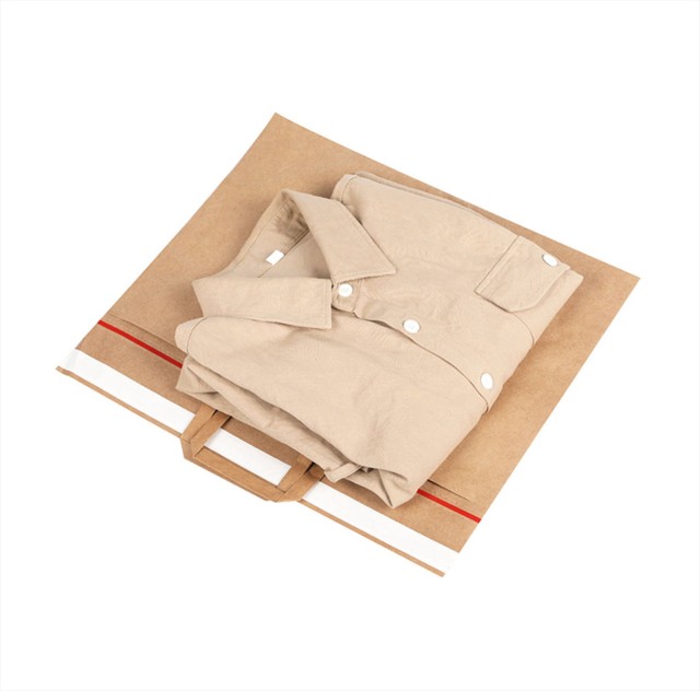 Kraft Paper Mailers with Handles