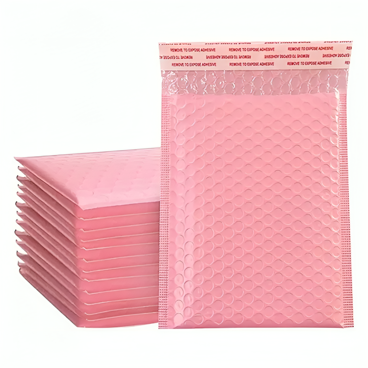 Colored Poly Bubble Mailers