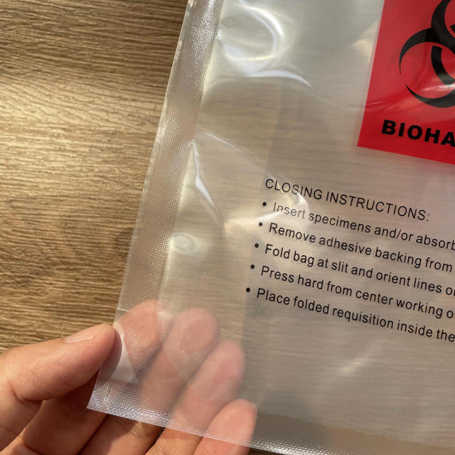 95kpa Specimen Bag