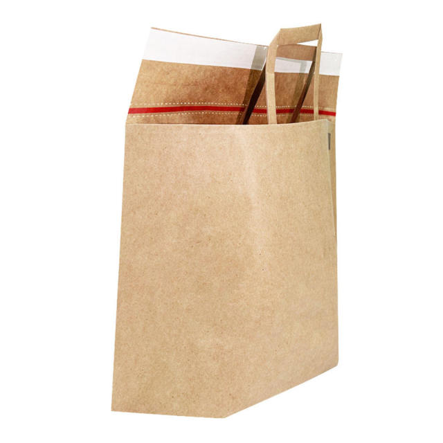Kraft Paper Mailers with Handles