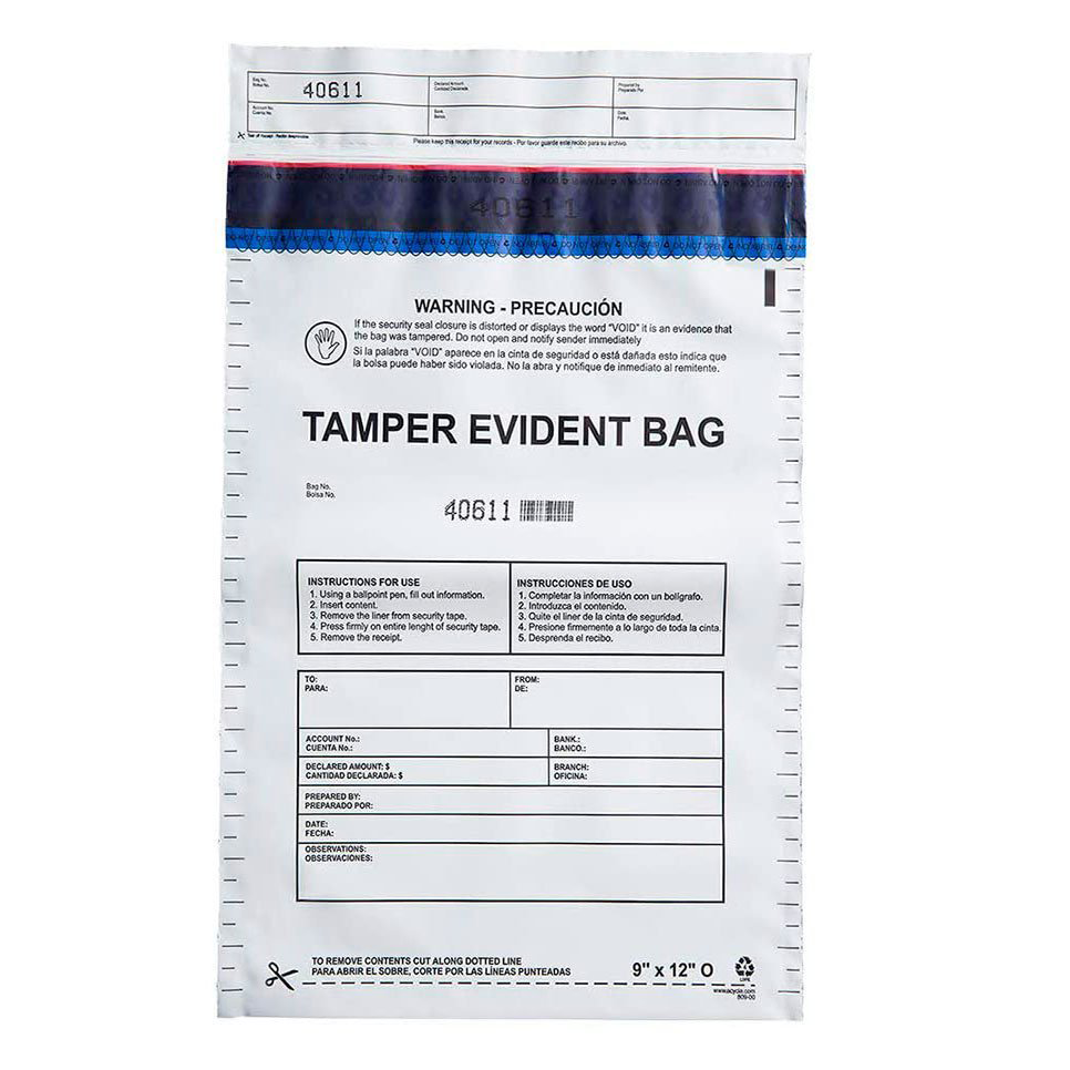 Tamper-Evidence Bags