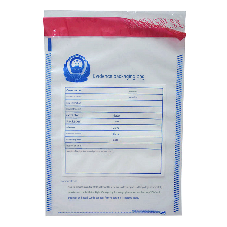 Evidence Sealing Bag