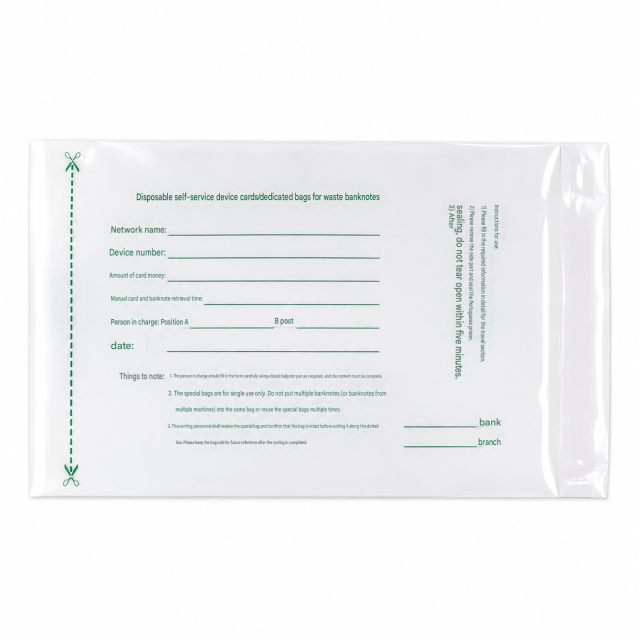 Cash Security Bags
