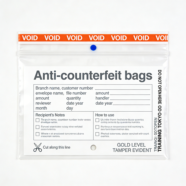 Cash Security Bags
