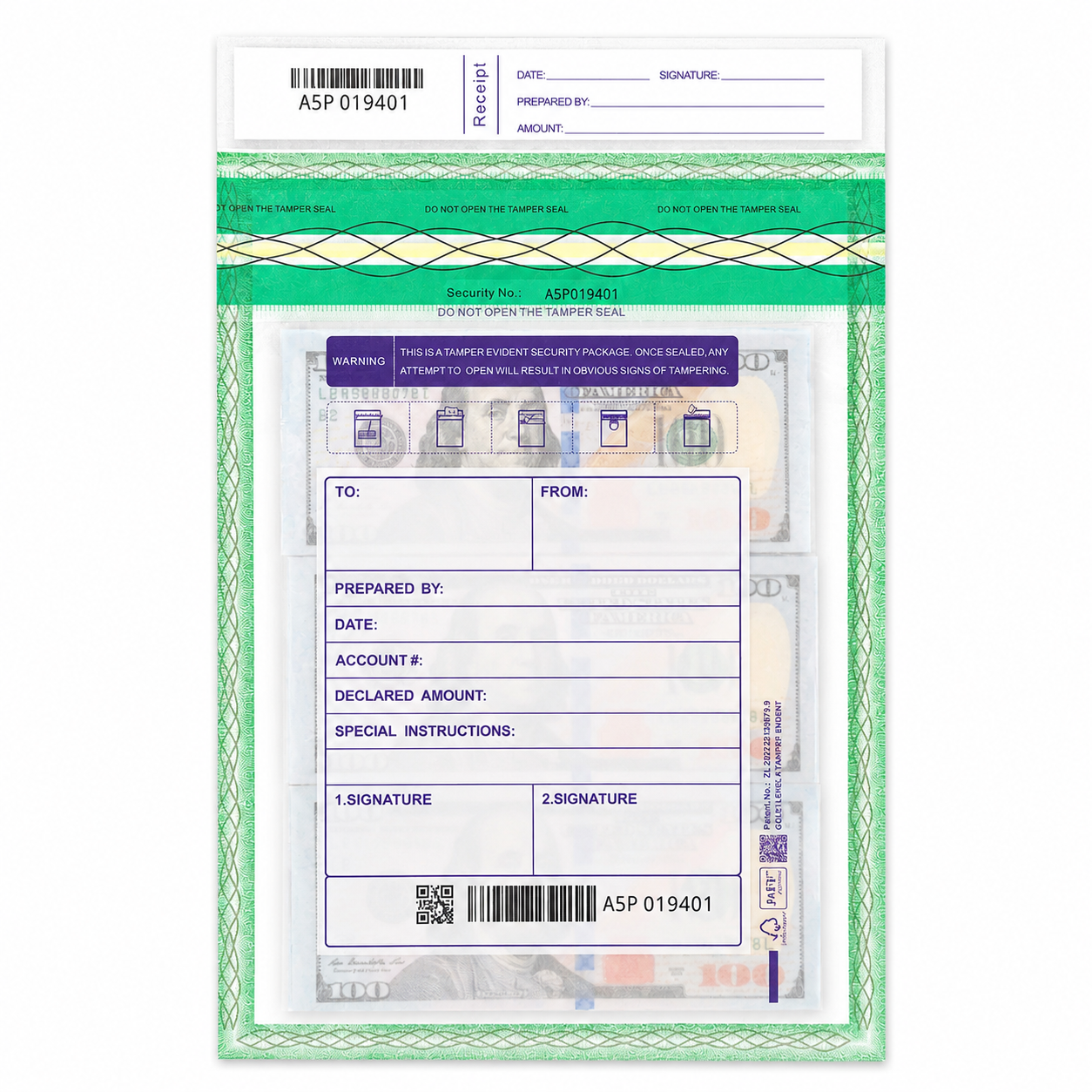 Coin Security Bags