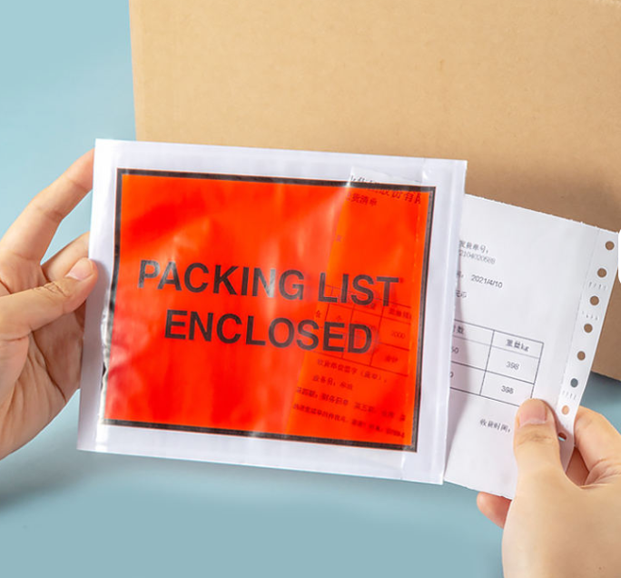 Printed Packing List Envelopes
