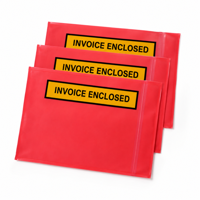 Packing List Envelopes with resealable strip