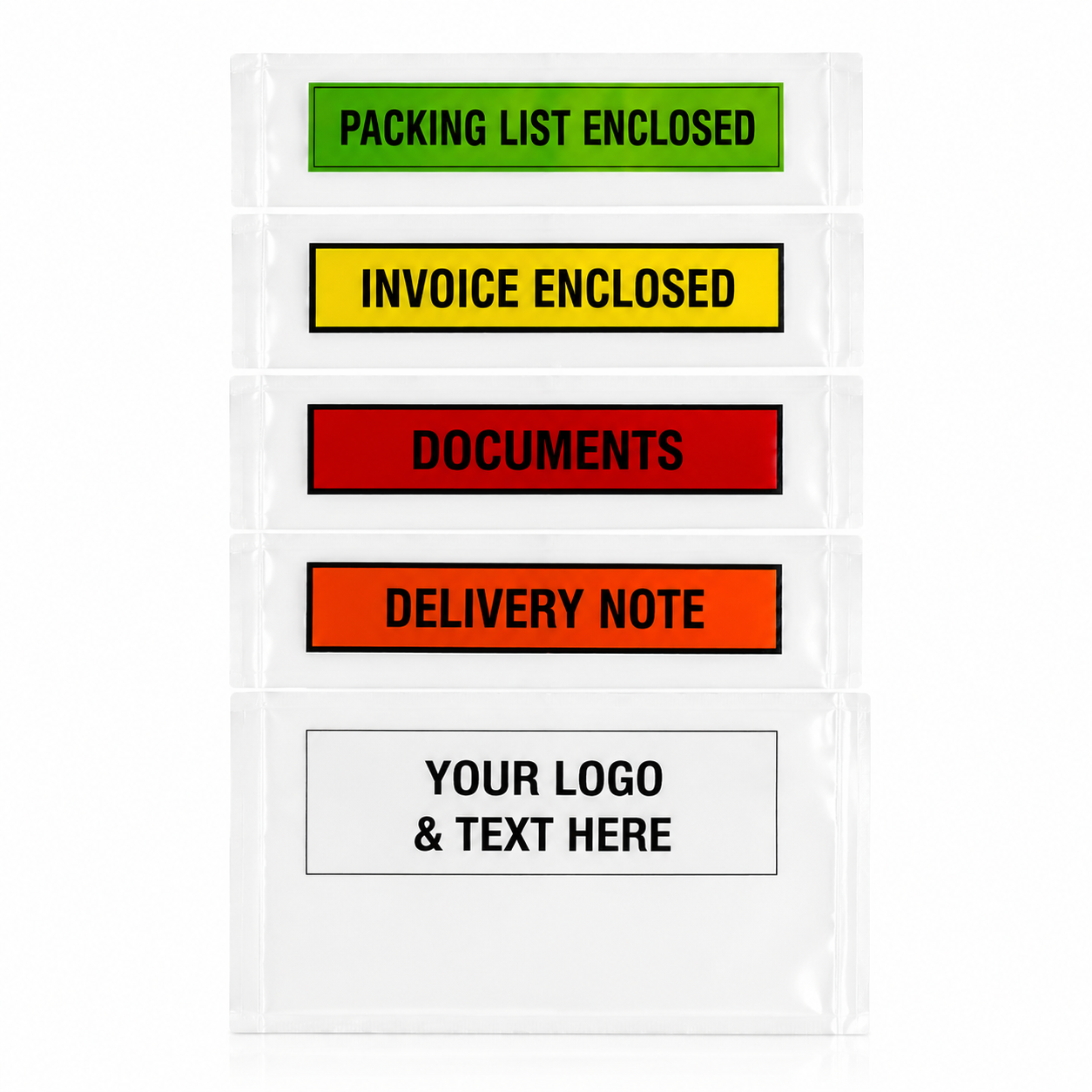Printed Packing List Envelopes