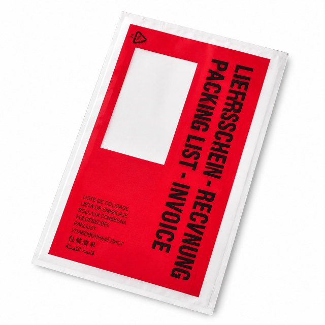 Printed Packing List Envelopes