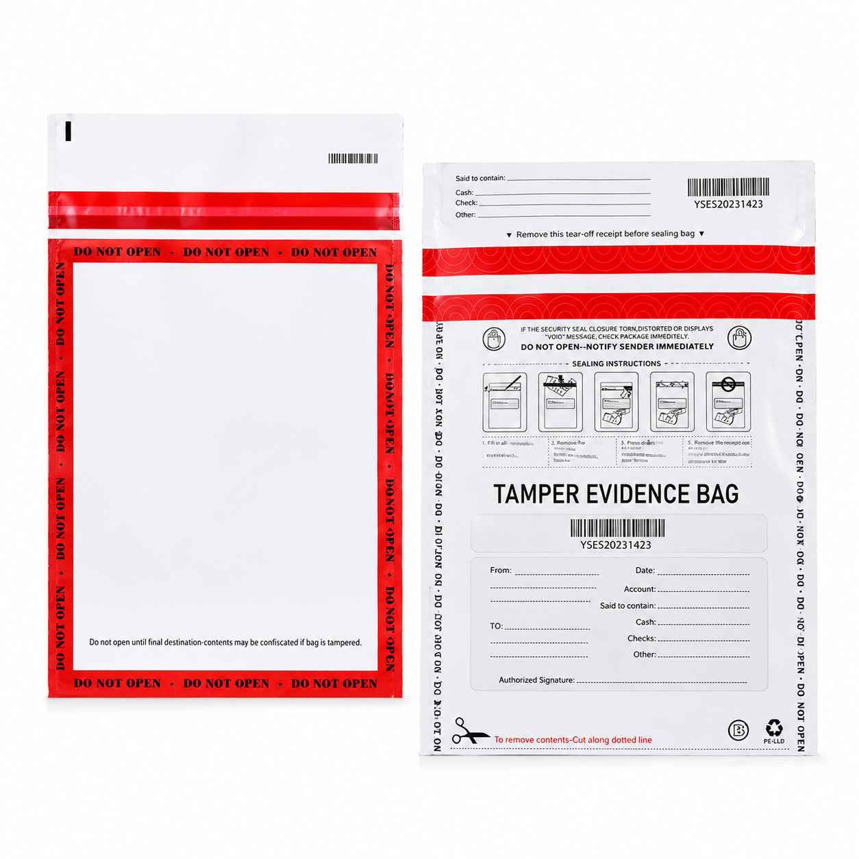 Tamper-Evidence Bags
