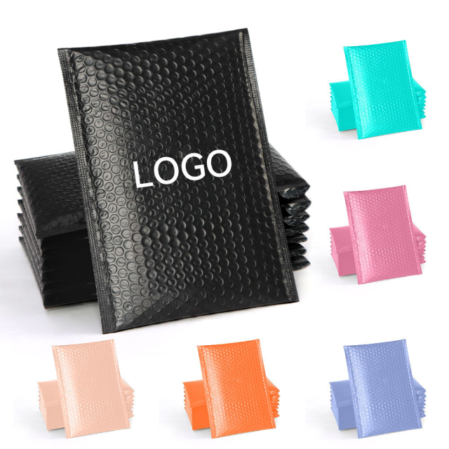 Colored Poly Bubble Mailers